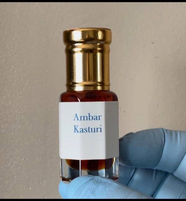 Attar Ambar Kasturi - 100% natural Real musk deer perfume oil